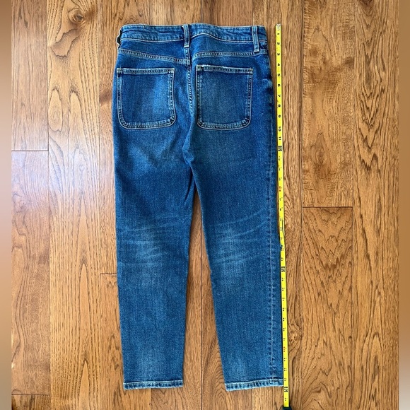 Pilcro Anthropologie Blue Skinny Distressed Jeans, 27 - Picture 4 of 10